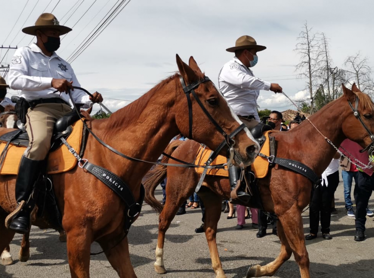 Regresa la policía montada a Atlixco